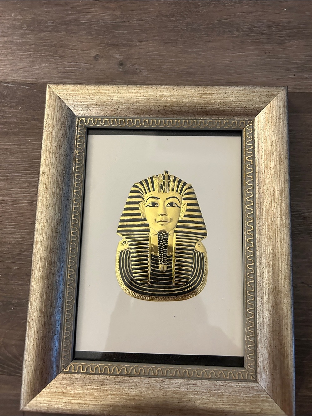 ART - Golden Boy Pharaoh Mask - Framed